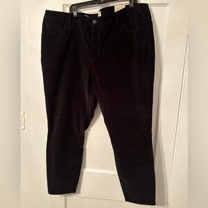 Universal Thread Women's Plus Size High-Rise Skinny Black Pants NWT